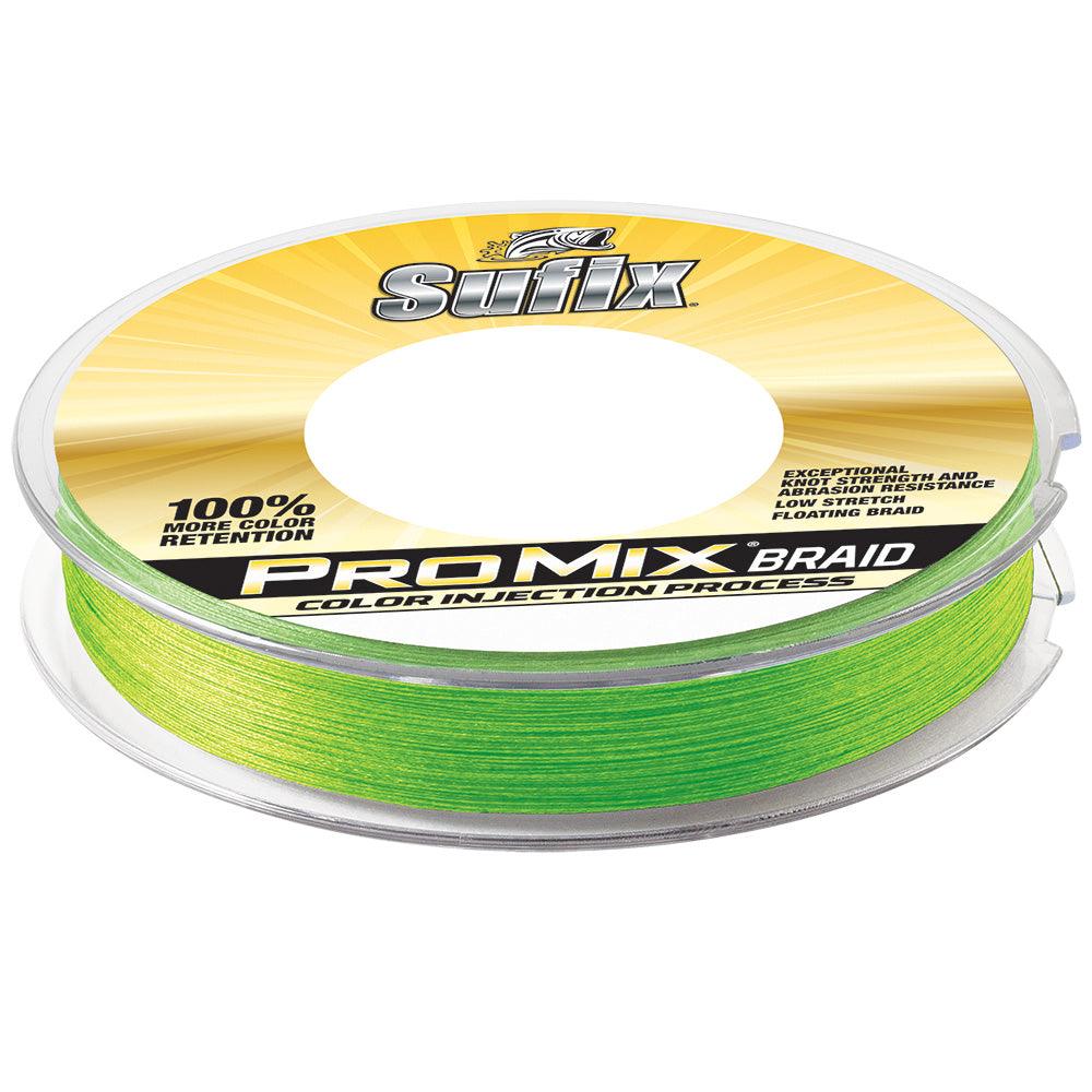Sufix ProMix® Braid - 15lb - Neon Lime - 300 yds - Boat Gear USA