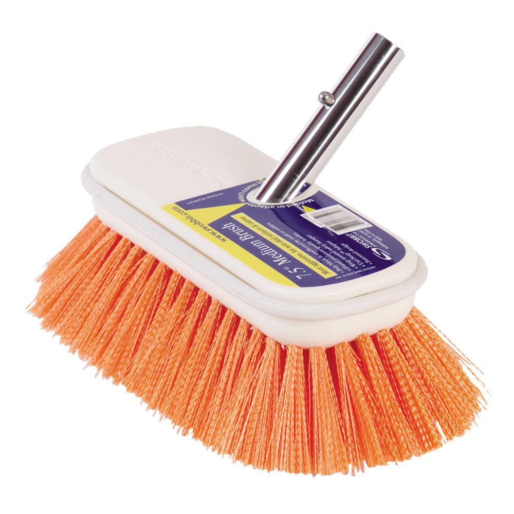 Swobbit 7.5" Medium Brush - Orange - Boat Gear USA