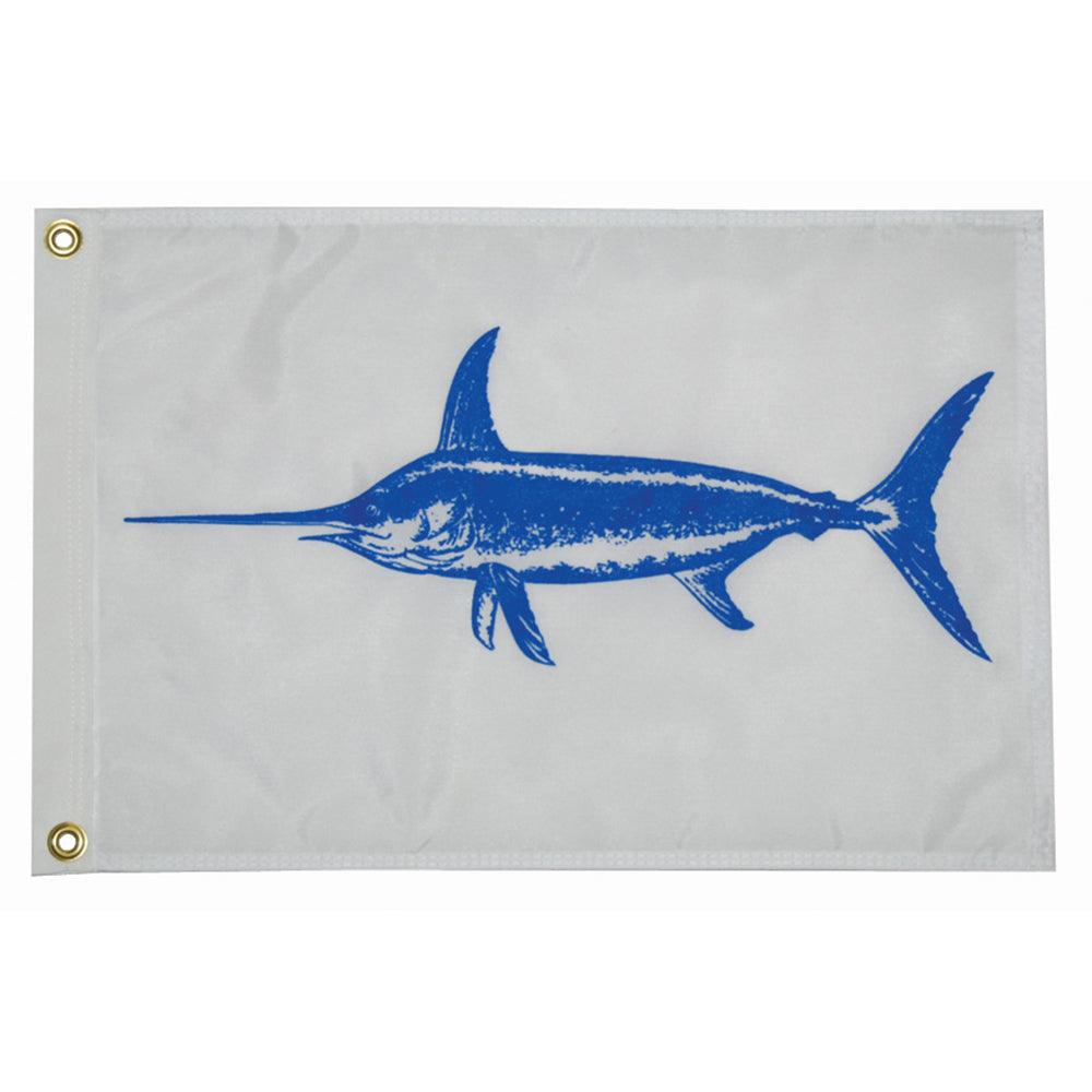 Taylor Made 12" x 18" Swordfish Flag - Boat Gear USA