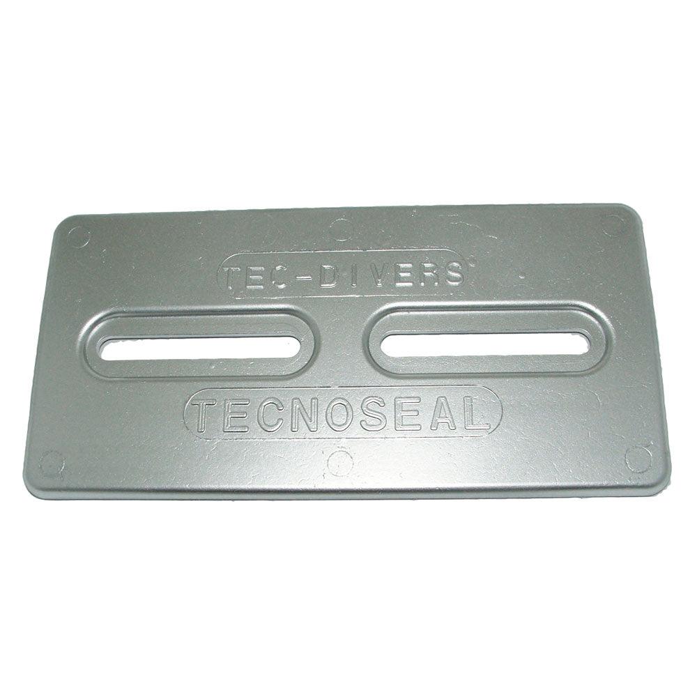 Tecnoseal TEC-DIVERS Plate Anode - Zinc - Boat Gear USA