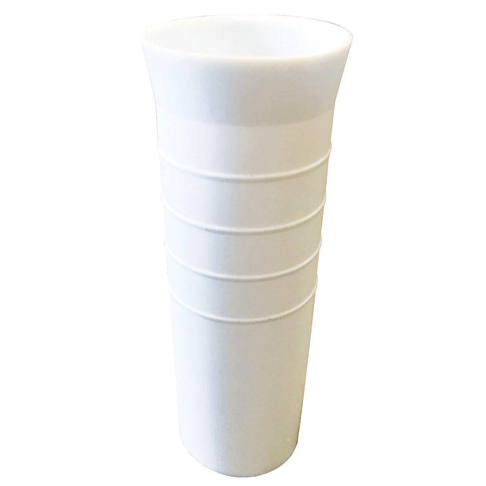 Tigress 8-1/2" Ribbed Replacement Vinyl Insert Liner - White - Boat Gear USA