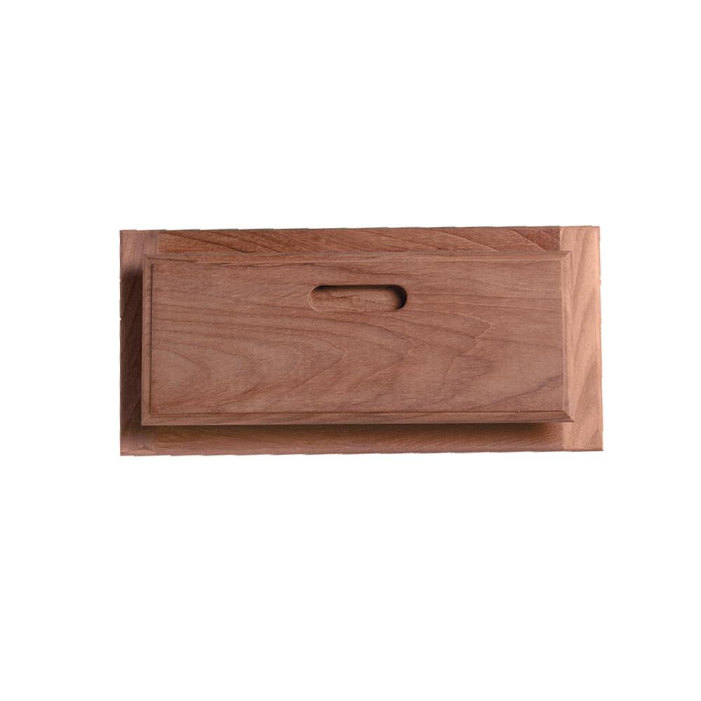 Whitecap Teak Drawer/Door Front & Frame - 15"W x 7"H - Boat Gear USA