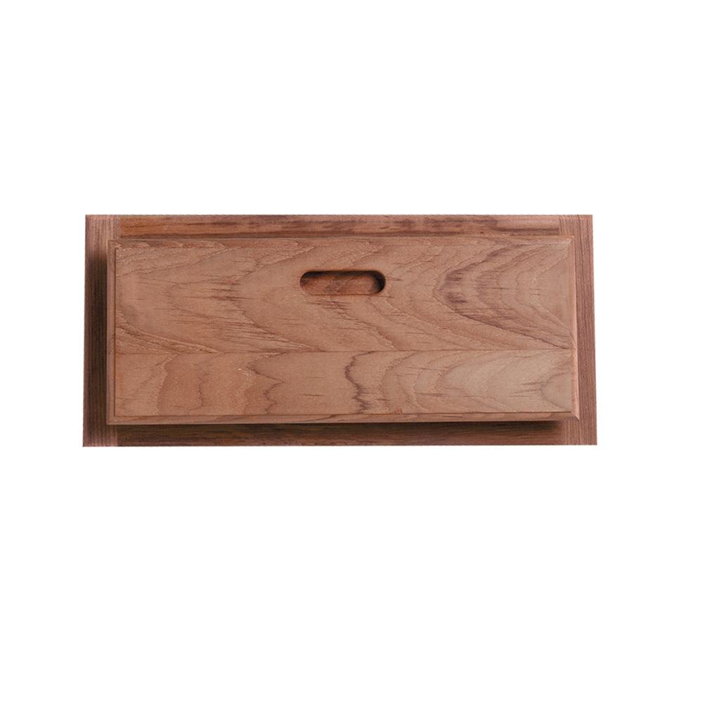 Whitecap Teak Drawer/Door Front & Frame - 18"W x 8"H - Boat Gear USA