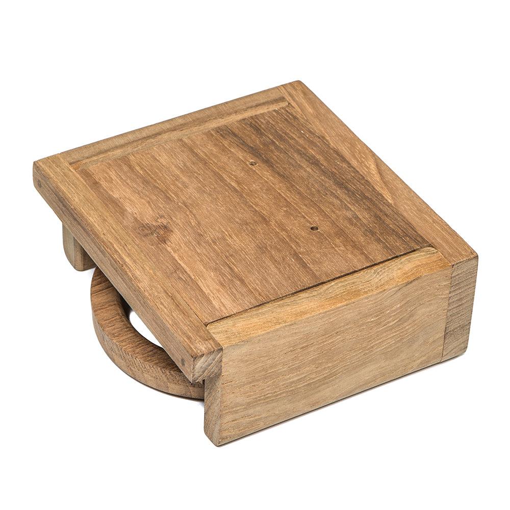 Whitecap Teak Folding Drink Holder - Boat Gear USA