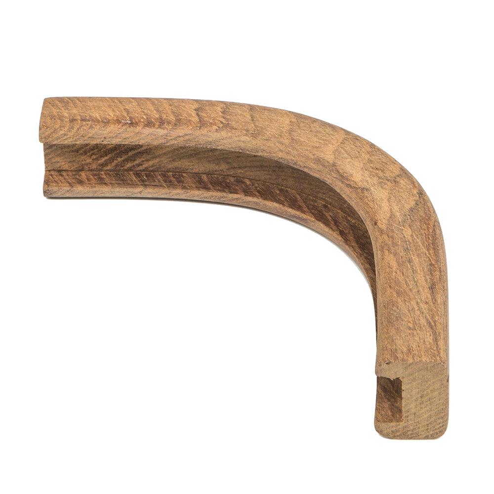Whitecap Teak Track Outside Corner Molding - 1/2" - Boat Gear USA