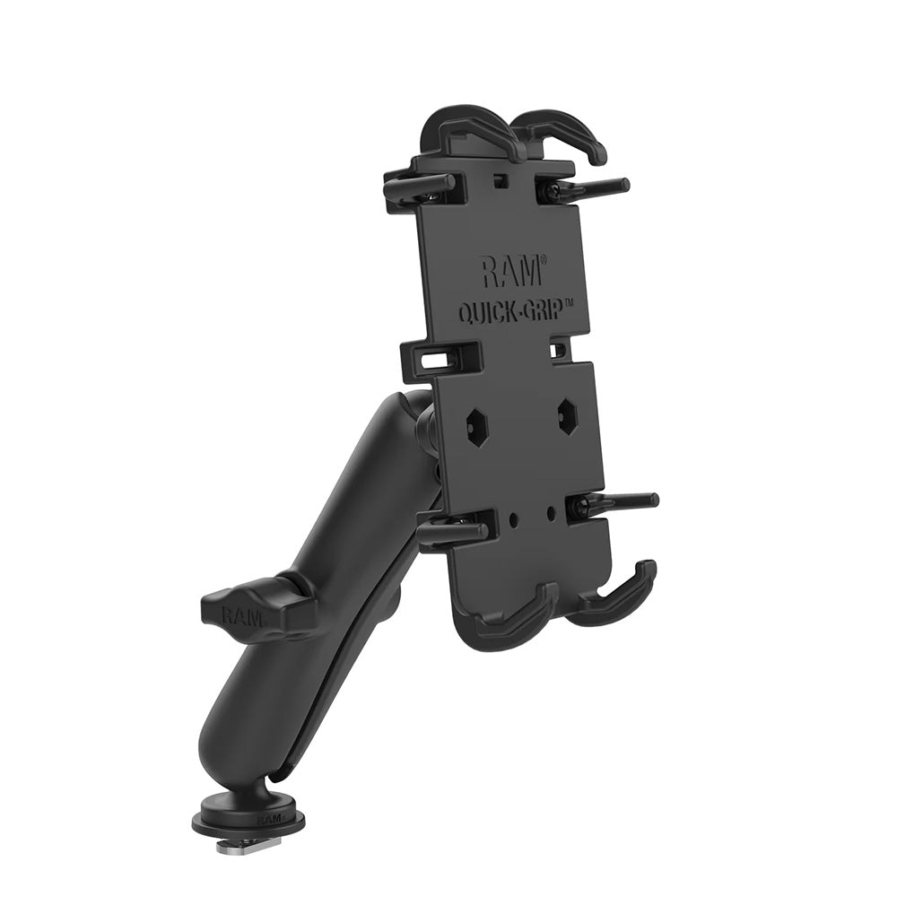 RAM Mount Quick-Grip XL Phone Mount w/Track Ball Base - Long