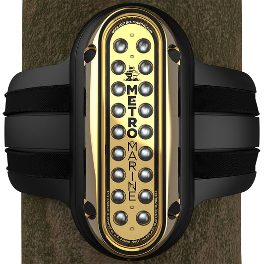 Metro Marine High-Output Vertical Piling Mount Light w/Intelligent Monochromatic LED's - Blue, 45 Beam