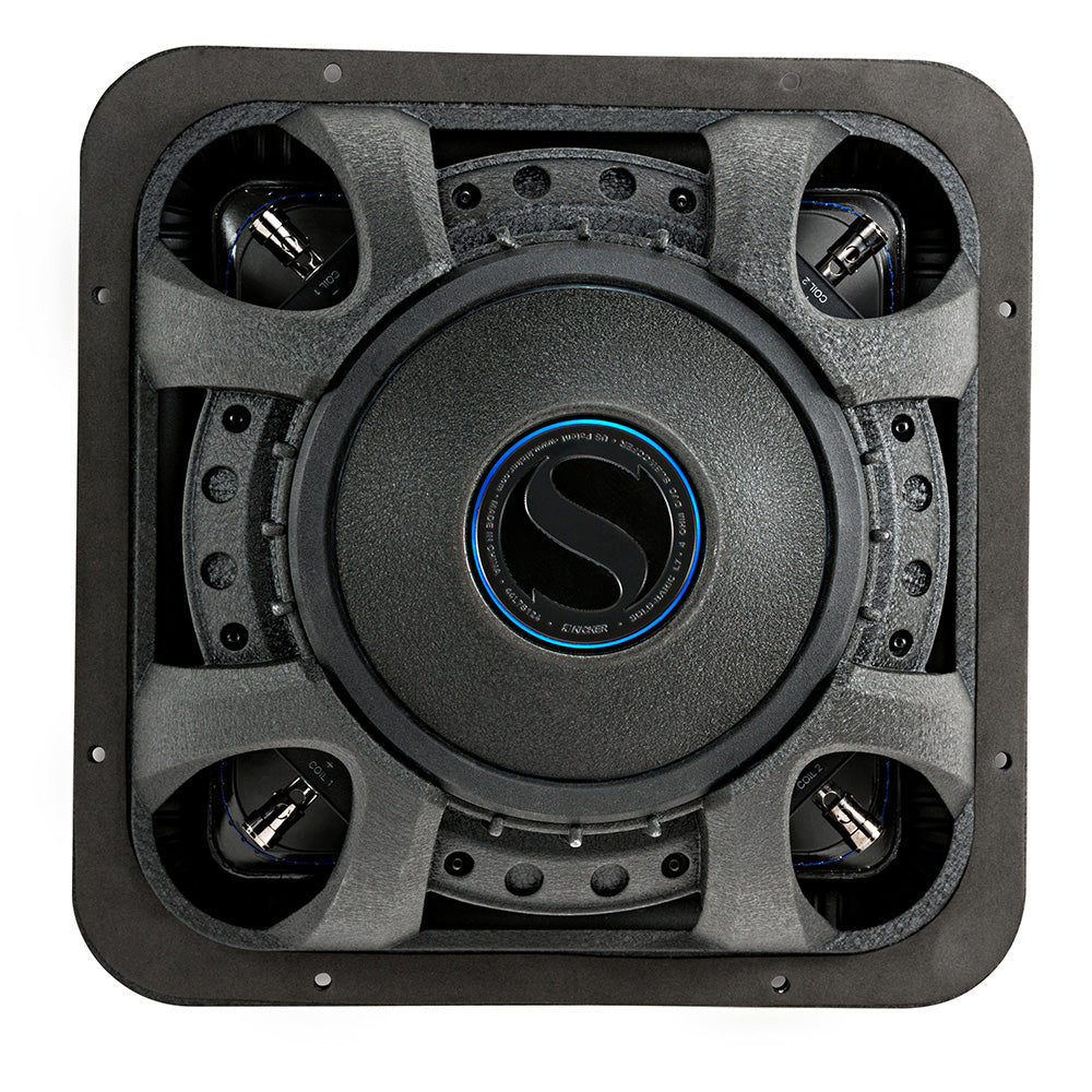KICKER L7S 15" Square Subwoofer - 2-Ohm, 1000W
