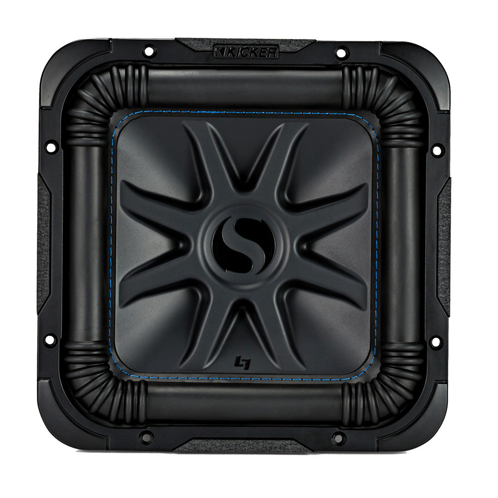 KICKER L7S 10" Square Subwoofer - 2-Ohm, 600W