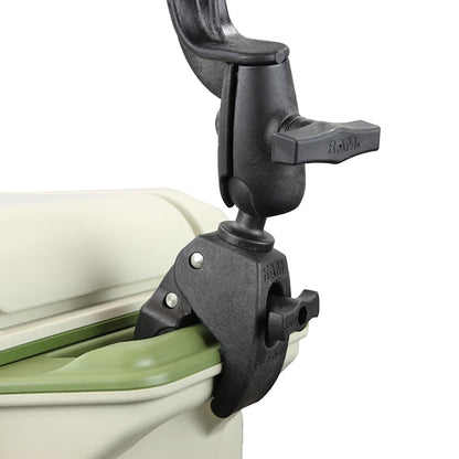 RAM Mount RAM Tube Jr. Rod Holder w/Revolution Arm & RAM Tough-Claw Base