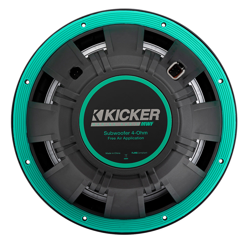 KICKER 10" Premium Marine Subwoofer f/Free-Air Applications - 4-Ohm