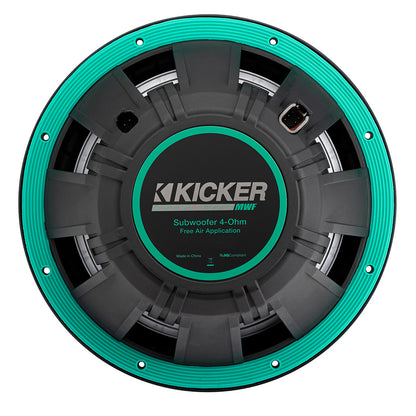 KICKER 10" Premium Marine Subwoofer f/Free-Air Applications - 4-Ohm