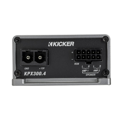 KICKER KPX300.4 4x75W Full-Range Compact Amplifier