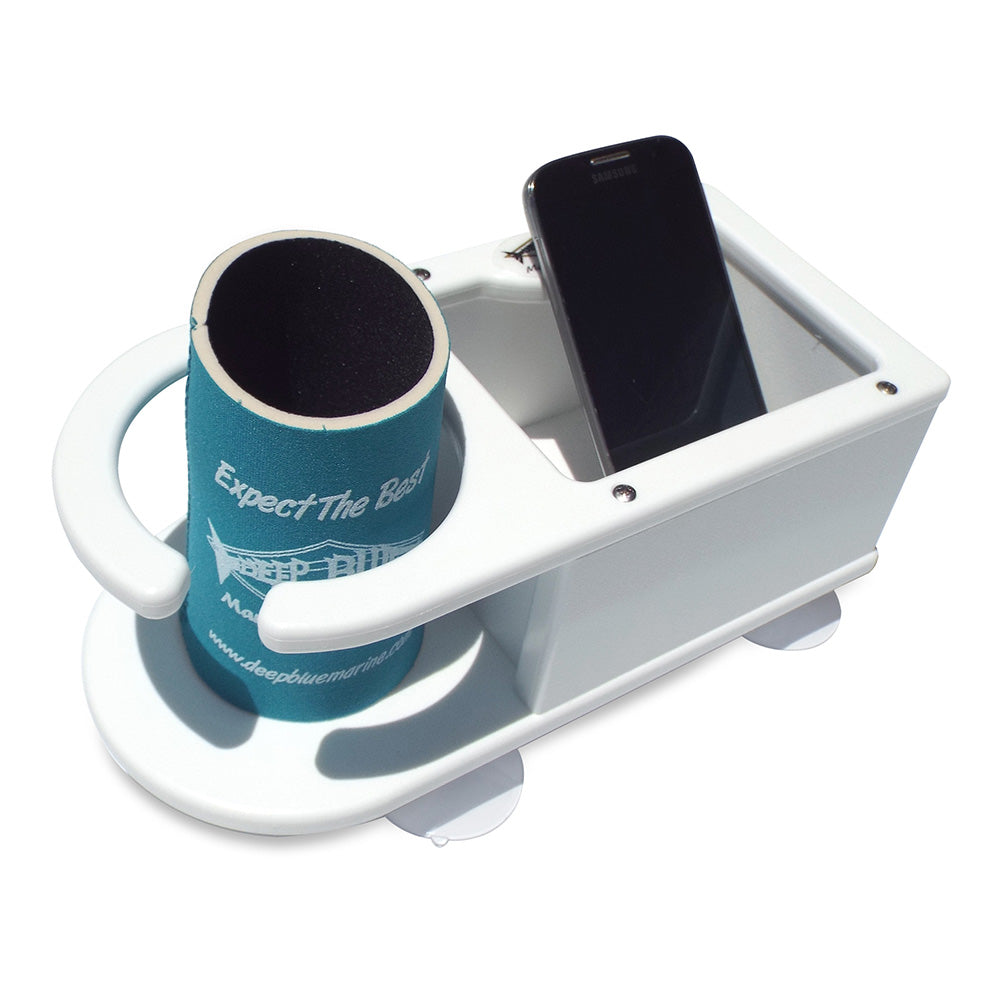 Deep Blue Marine MB-1 Single Cup Holder w/Storage