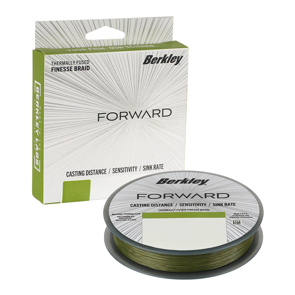 Berkley FORWARD Braid 12lb Low-Vis Green 150yd BFBFS12-22