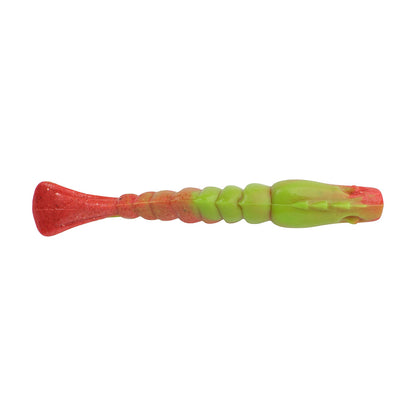 Berkley Gulp! Saltwater Turbo Shrimp - 4" - Nuclear Chicken