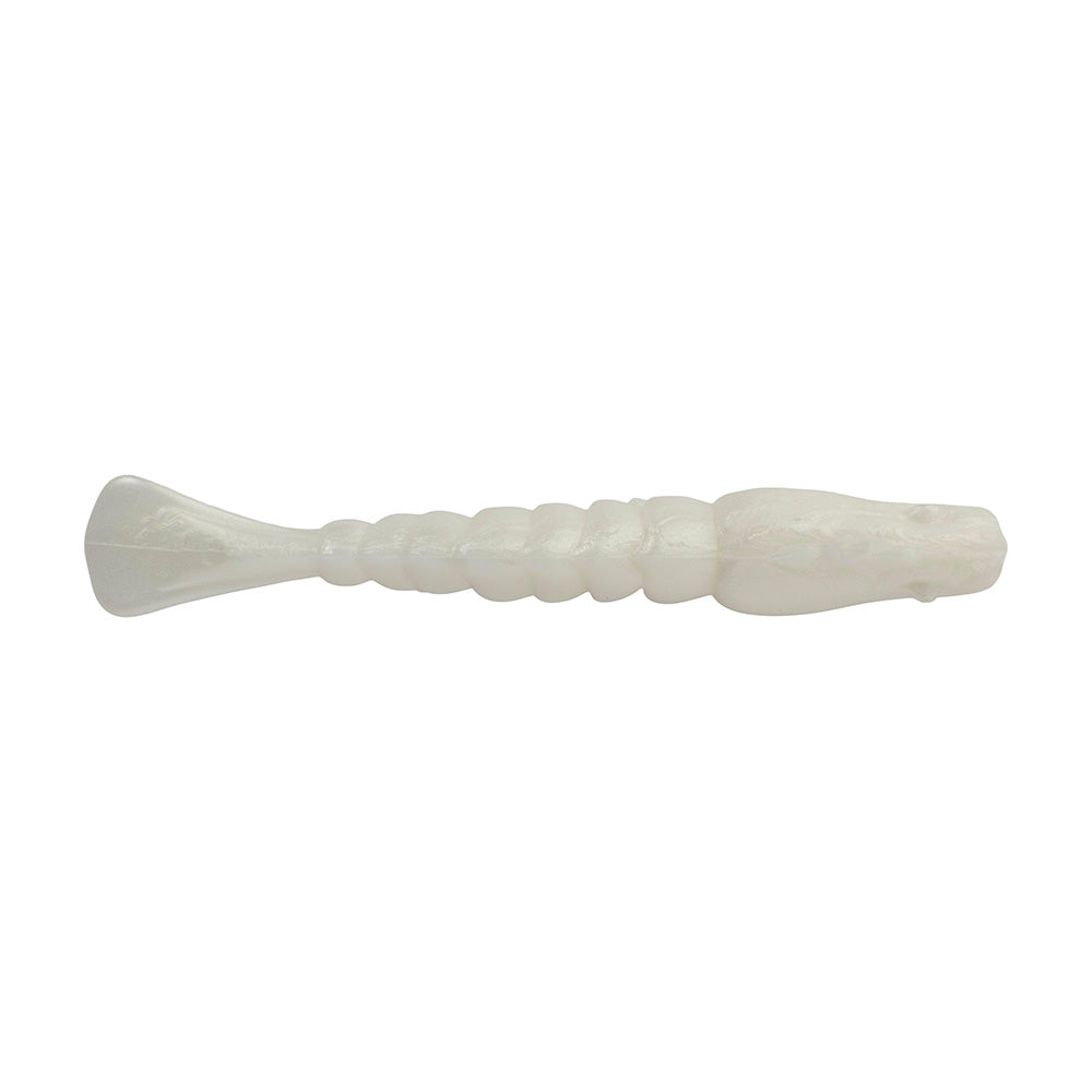 Berkley Gulp! Saltwater Turbo Shrimp - 4" - Pearl White