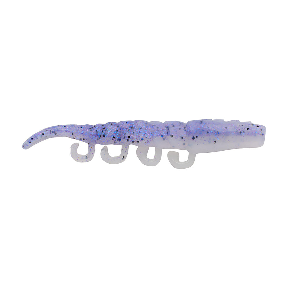 Berkley Gulp! Saltwater Turbo Shrimp - 4" - Violet Haze Fleck