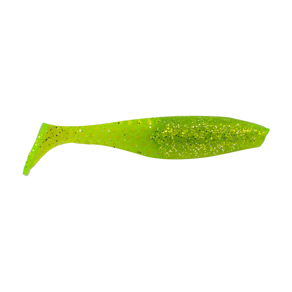 Berkley PowerBait Paddlin' PowerStinger - 4.25" - Chartreuse Silver Flash BSWPBSPDPS4.25-CHCFL