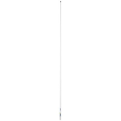 Scout 8' QuickFit White VHF Antenna w/5M Cable + FME Quick 6 Foam Filled 6db Solid Brass & Copper Element