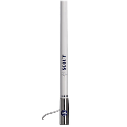 Scout 4' White AM/FM Antenna Fiberglass