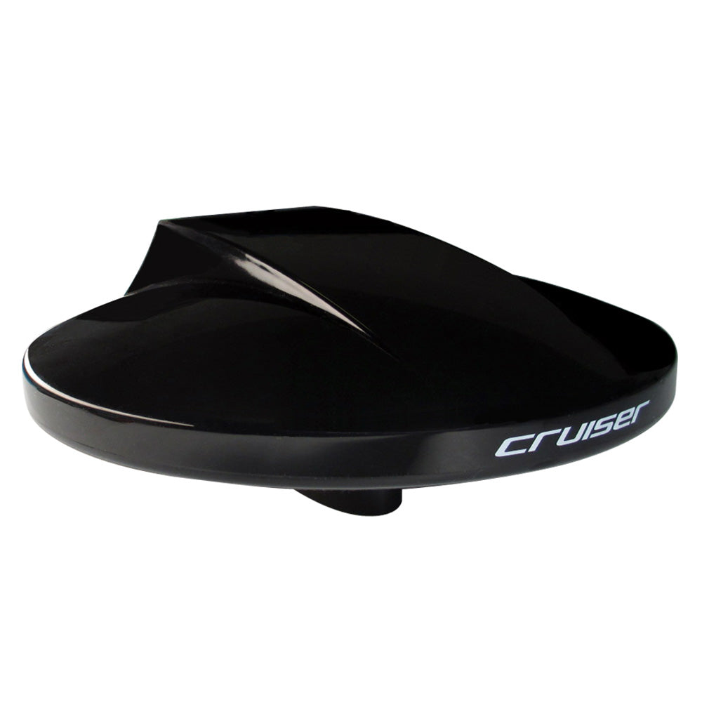 Scout Cruiser 10" Black TV Antenna Omnidirectional w/20M, 75 ohms, Cable