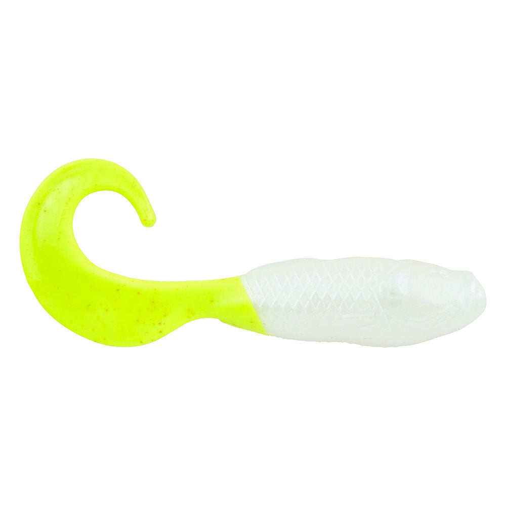 Berkley Gulp! Saltwater Swimming Mullet - 6" - Pearl White/Chartreuse