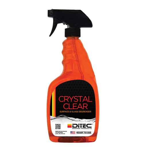 DiTEC Crystal Clear - Spray Bottle - 24oz