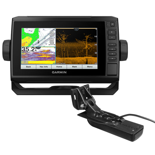 Garmin ECHOMAP UHD 73cv US LakeVu g3 w/GT24UHD-TM Transducer *Remanufactured
