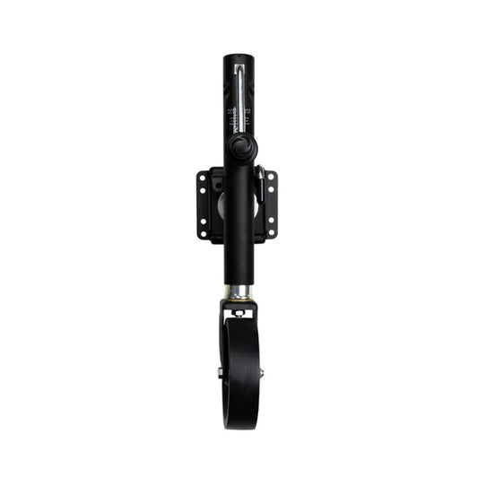 Powerwinch Select Series Jack - 1500lb, Weld-On, Single Wheel, Carbon Black