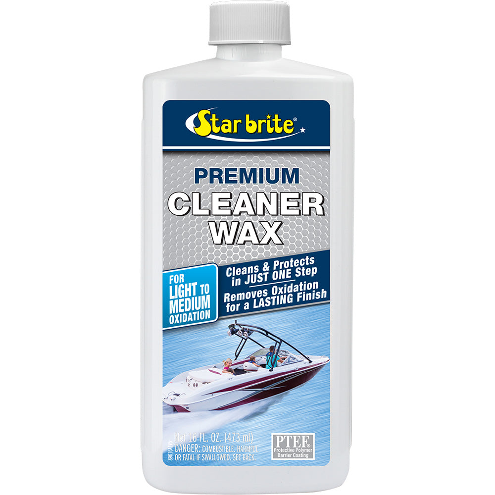 Star brite Premium Cleaner Wax - One-Step - 16 oz