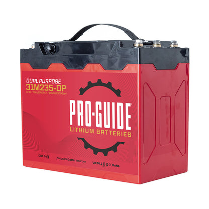 Pro-Guide Alpha Series Lithium Battery - 12V - 235AH - Group 31 (Tall)