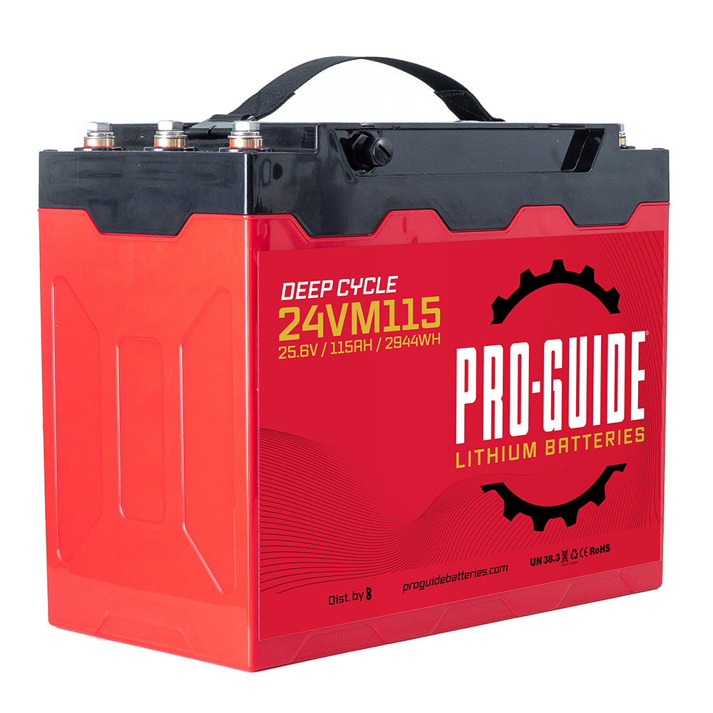 Pro-Guide Alpha Series Lithium Battery - 24V - 115AH - Group 31 (Tall)