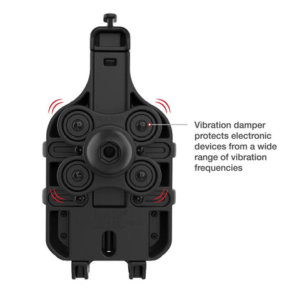 Ram Mount RAM Quick-Grip Pro Phone Holder w/Ball & Vibration Damper