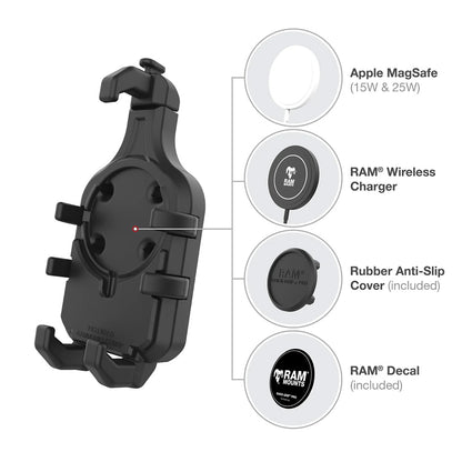 Ram Mount RAM Quick-Grip Pro Phone Holder w/Ball & Vibration Damper