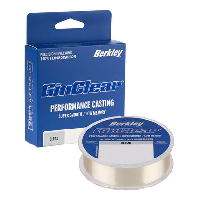 Berkley GINCLEAR Clear Fluorocarbon Line - 17lb - 200yd BGCFS17-15
