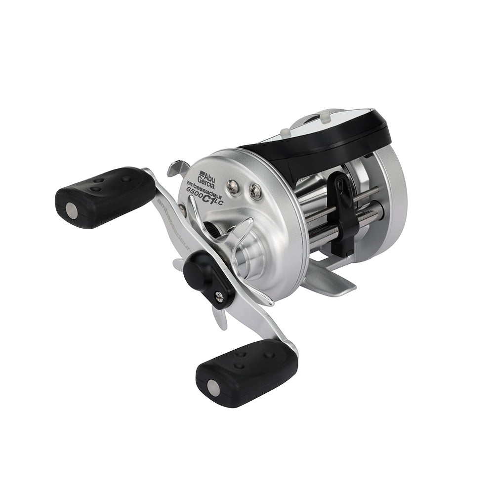 Abu Garcia Ambassadeur C1 6500 Round Reel w/Digital Line Counter - Right Hand C1-6500LC