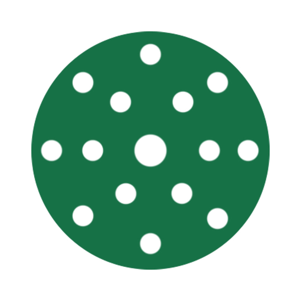 RUPES PROCUT Film Abrasive Discs 150mm (6") - 15 Holes - P40 Grit *Box of 50pcs