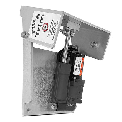 Bob's Machine Action Series Tilt & Trim f/Clamp on Motors - Silver - 30HP