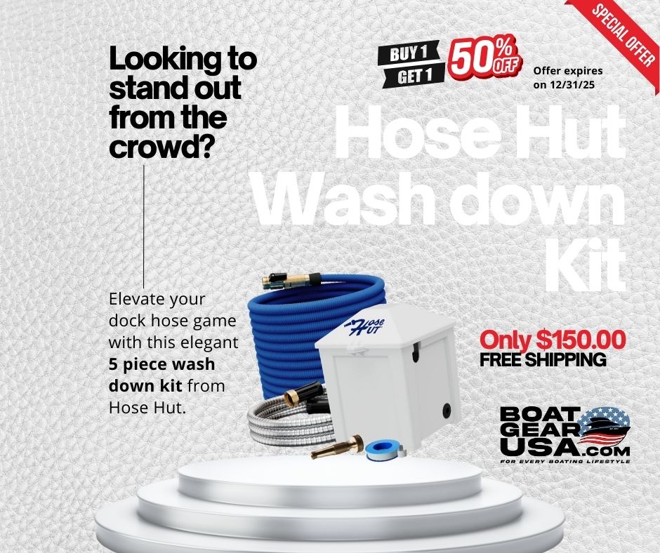 Hose Hut - Marine Wash Down System (5 PCS)