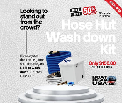 Hose Hut - Marine Wash Down System (5 PCS)