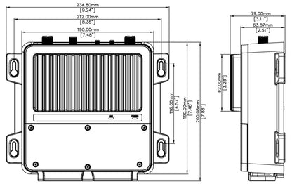 Simrad RS100-B Black Box VHF And AIS with GPS500