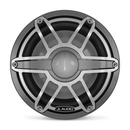 JL Audio M6 10in Subwoofer with Titanium Sport Grille Infinite Baffle