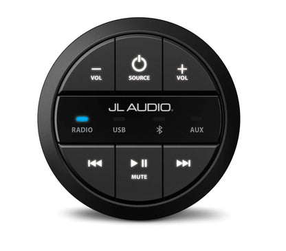 JL Audio MMR-20-BE Round Wired Remote for MediaMaster