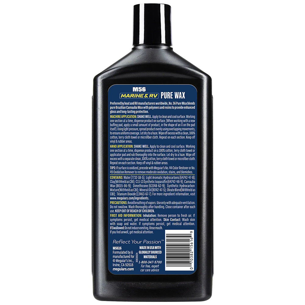 Meguiar's Boat/RV Pure Wax - *Case of 6*