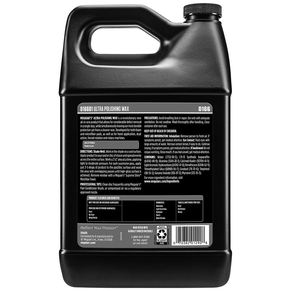 Meguiar's Ultra Polishing Wax - 1 Gallon *Case of 4*