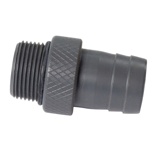 FATSAC 1 Barbed End  w/Suction Stopping Technology-Sac Valve Threads w/O-Rings f/Auto Ballast Systems