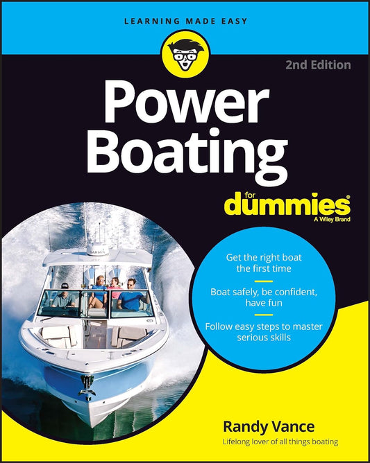 Power Boating for Dummies - Signed by author Randy Vance