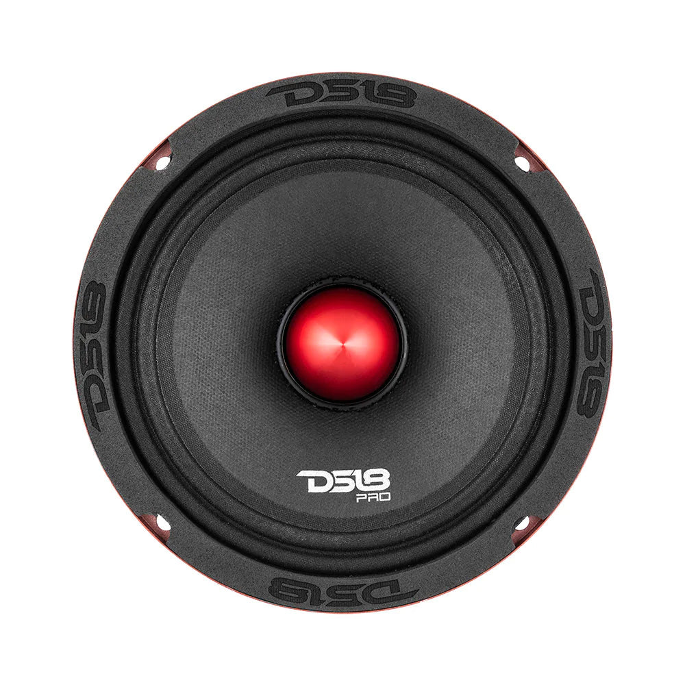 DS18 PRO-X6.4BM  6.5 Bullet Mid-Range Loudspeaker  250W RMS/500W MAX, 4-Ohms