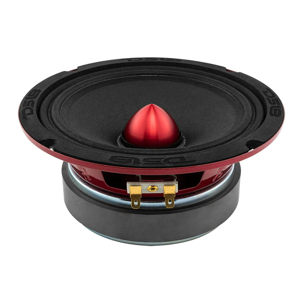 DS18 PRO-X6.4BM  6.5 Bullet Mid-Range Loudspeaker  250W RMS/500W MAX, 4-Ohms